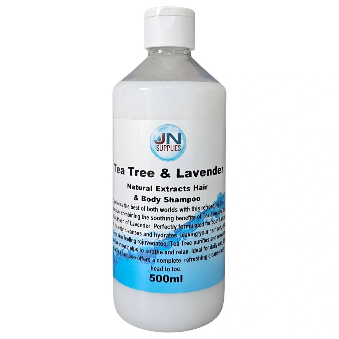 Tea Tree & Lavender Natural Extracts Hair & Body Shampoo