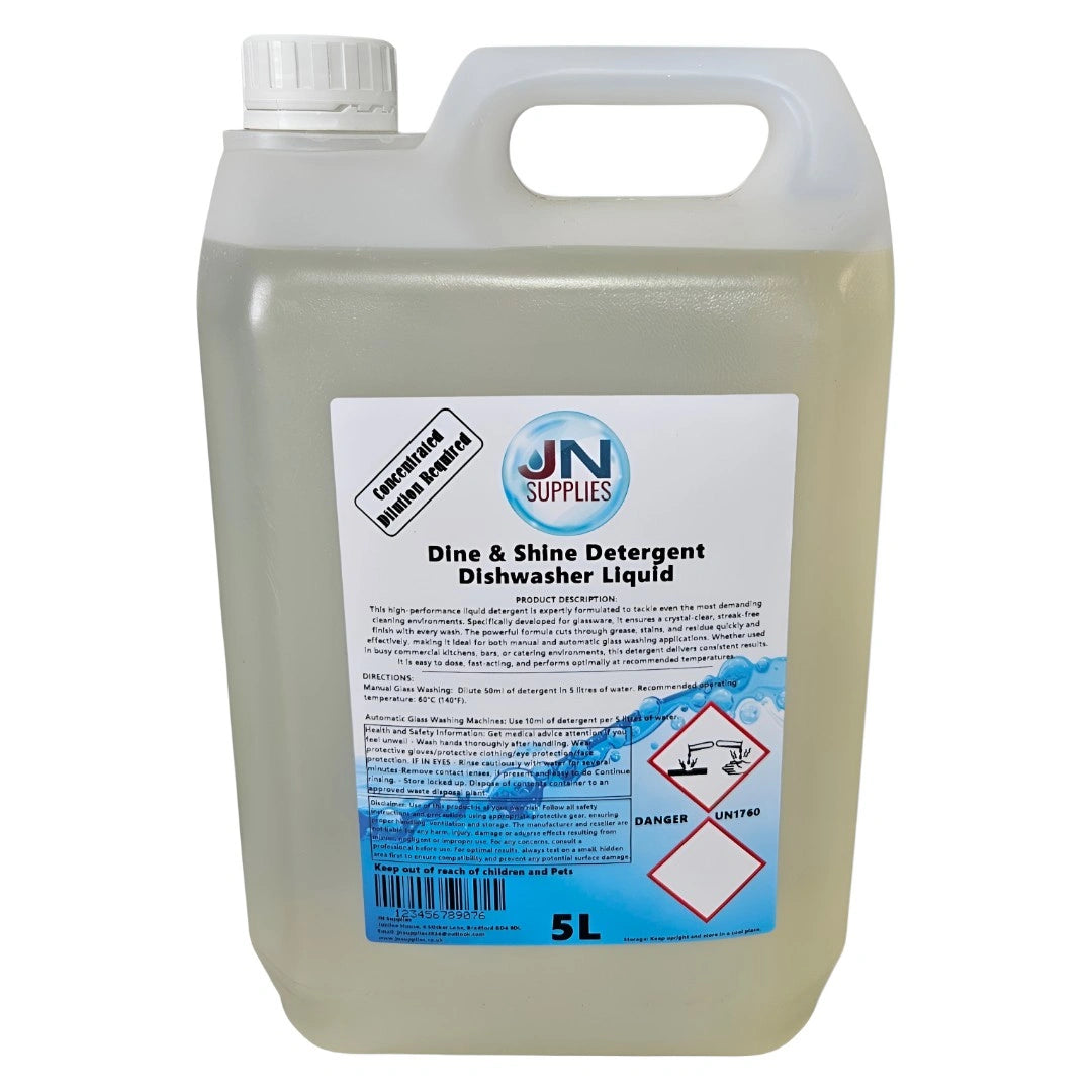 Dine & Shine Dishwasher Machine Liquid Detergent