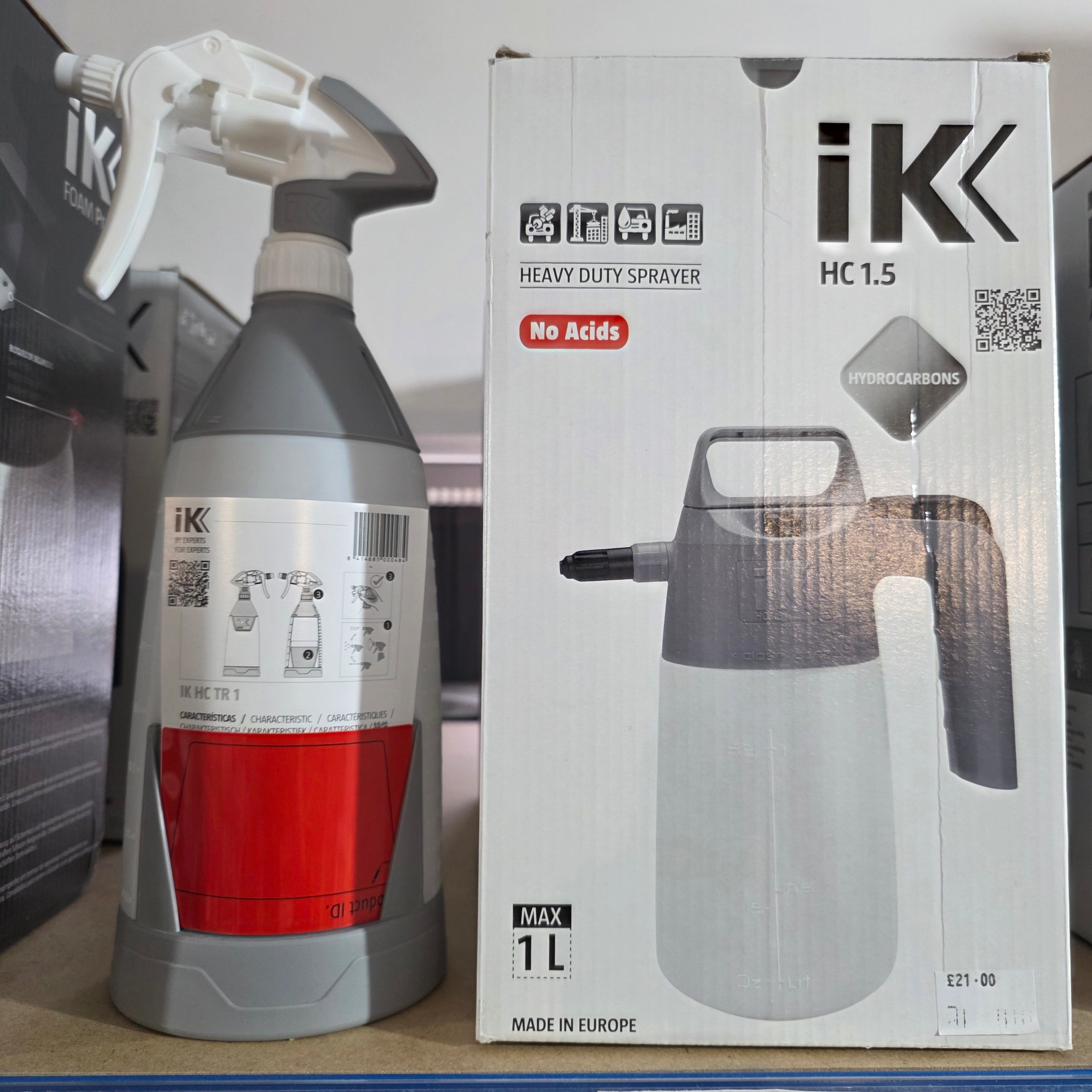 IK Harsh Chemicals Trigger & Pump