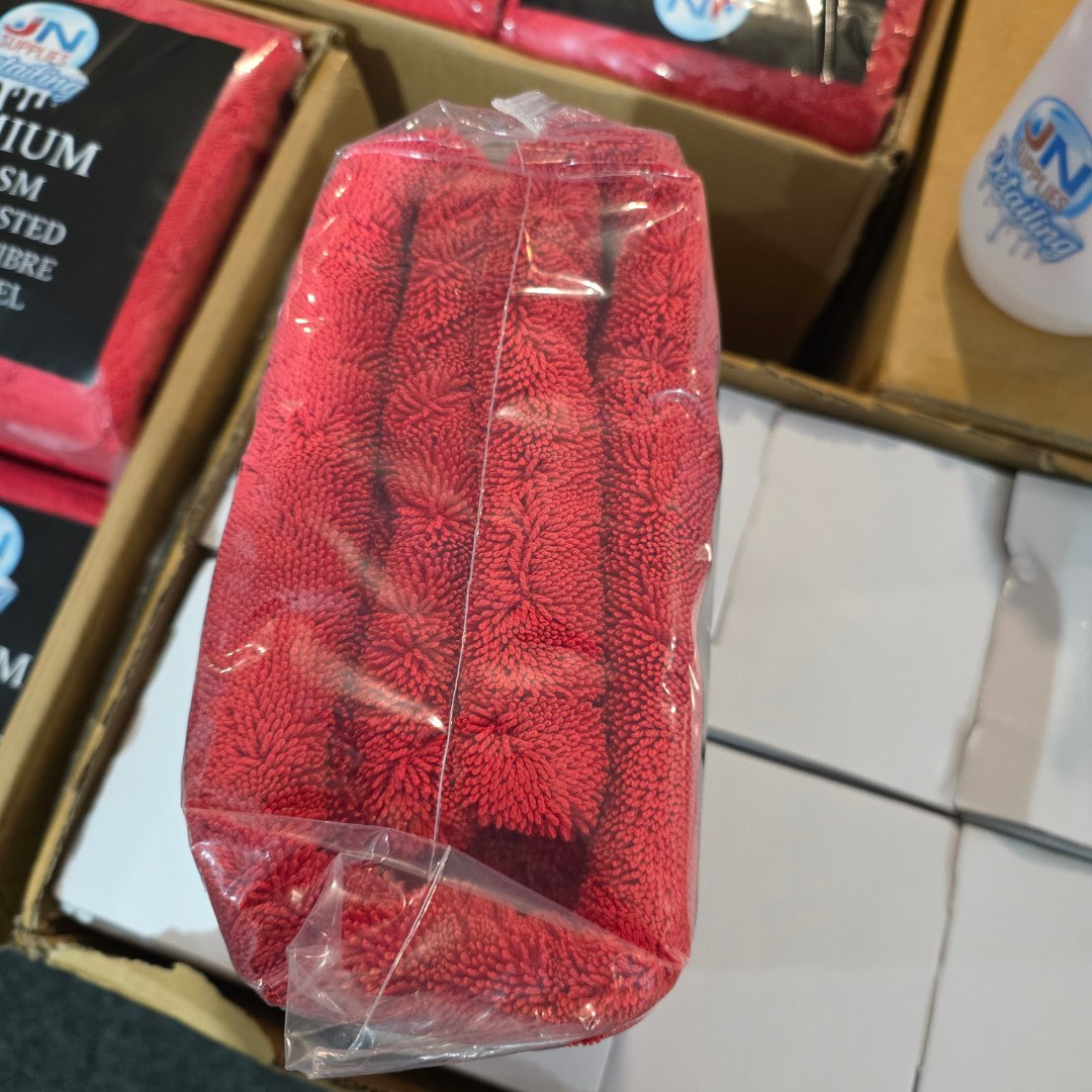 1400 GSM Microfiber Triple Twisted Loop Drying Towel XL Dual Sided