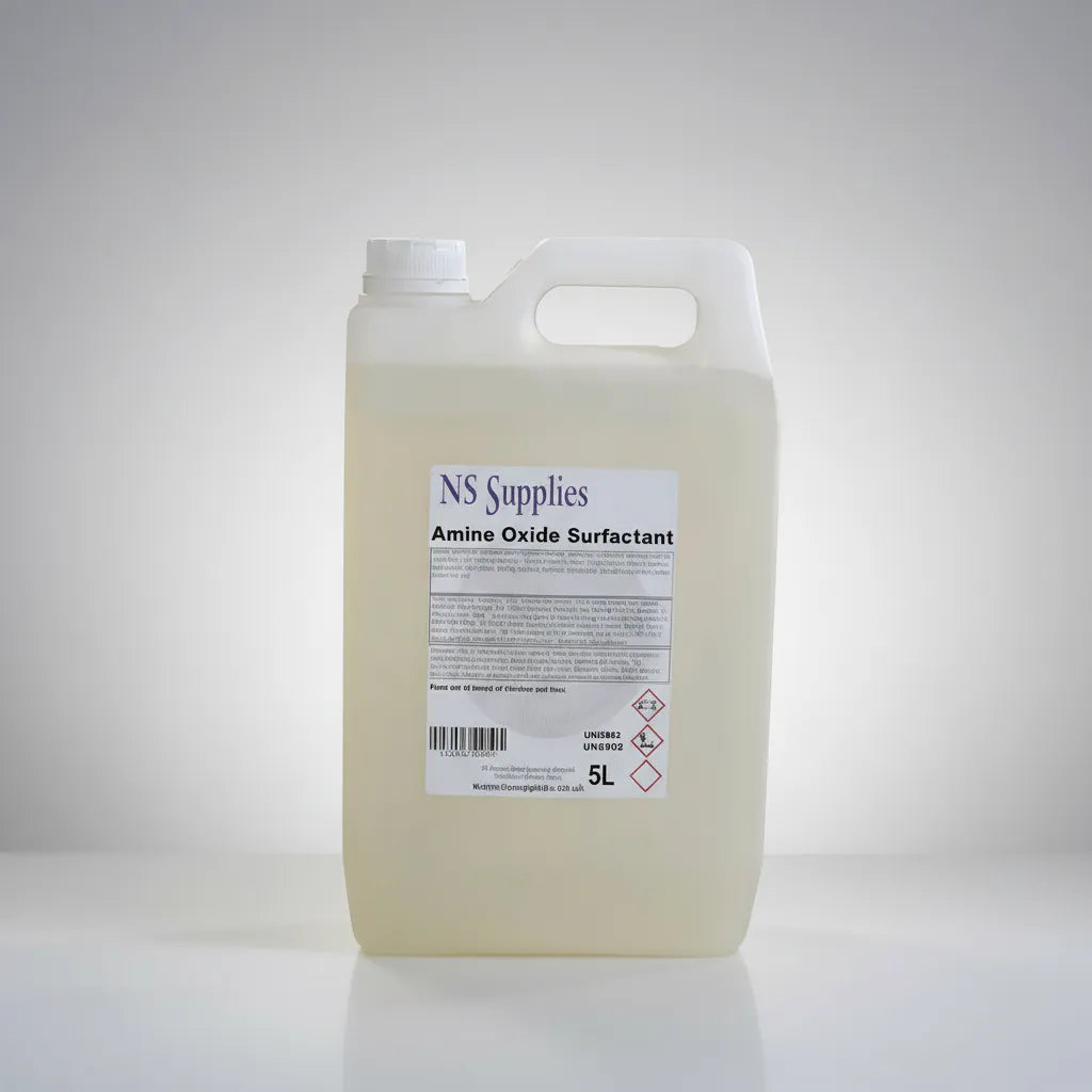 5L bottle of NS Supplies Amine Oxide Surfactant on a white background