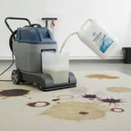 Carpet extraction machine cleaner being Carpet extraction machine cleaner being used to clean commercial carpets and upholstery