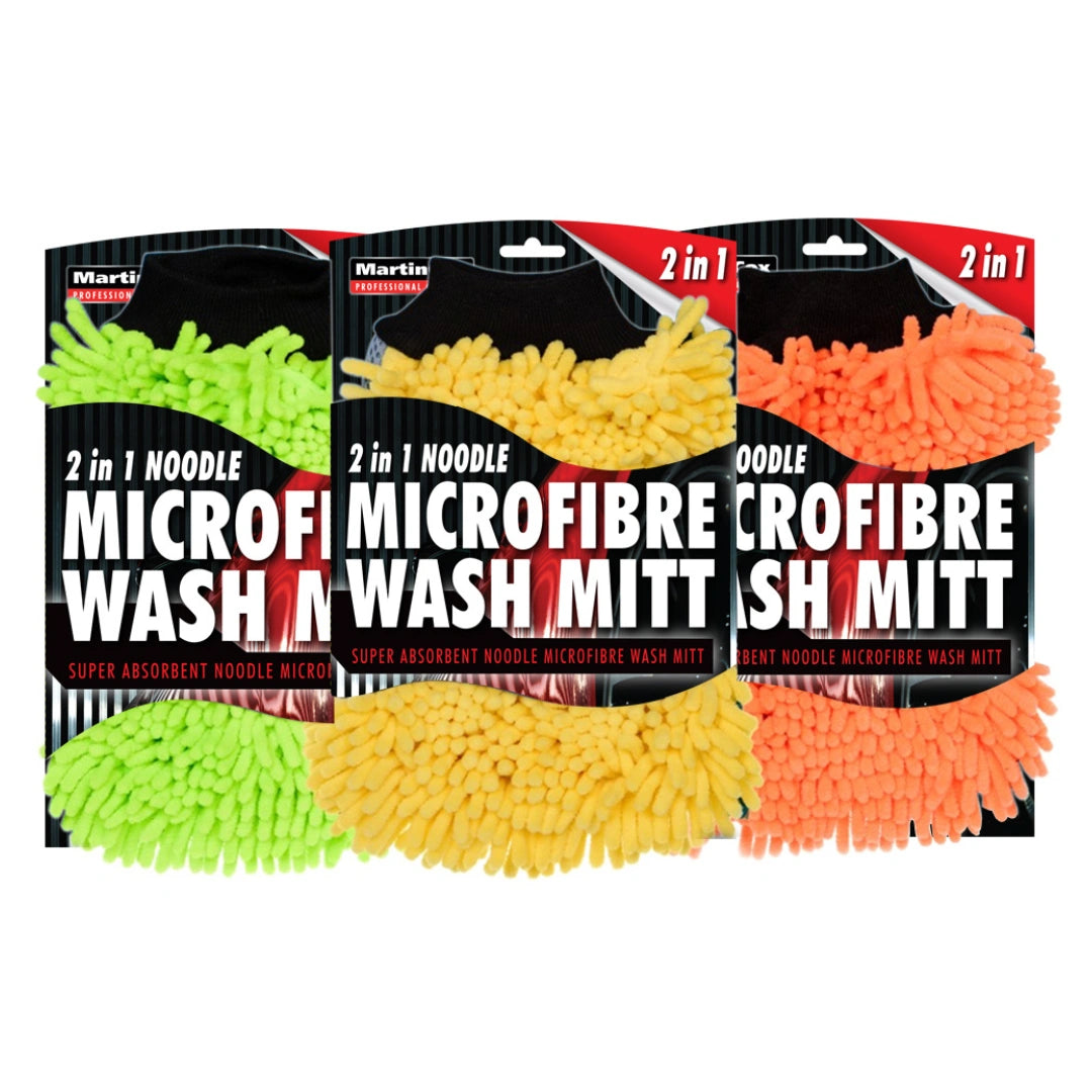 Martin Cox 2 in 1 Noodle Microfibre Wash Mitt