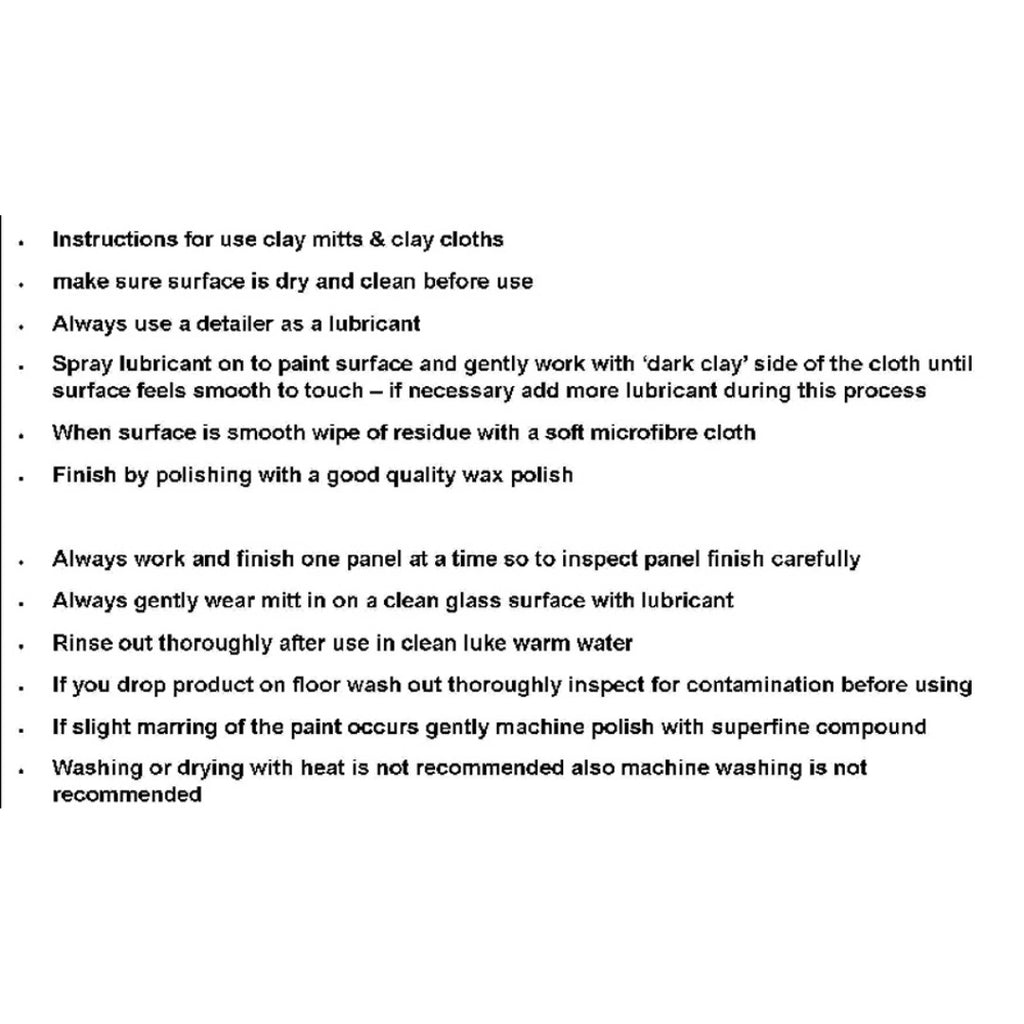 Martin Cox Light Blue Micro Clay Cloth  Fine Grade