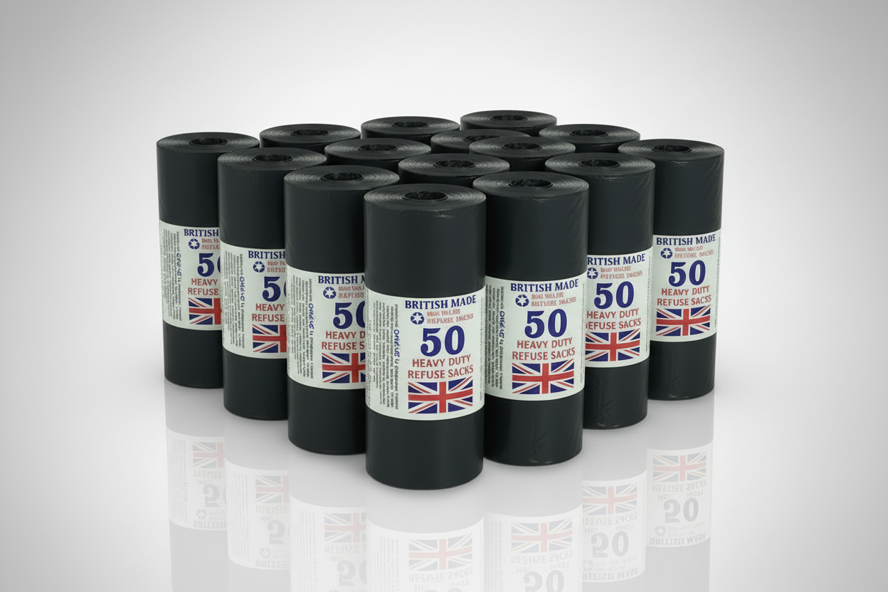 Bin liners 50pk Roll