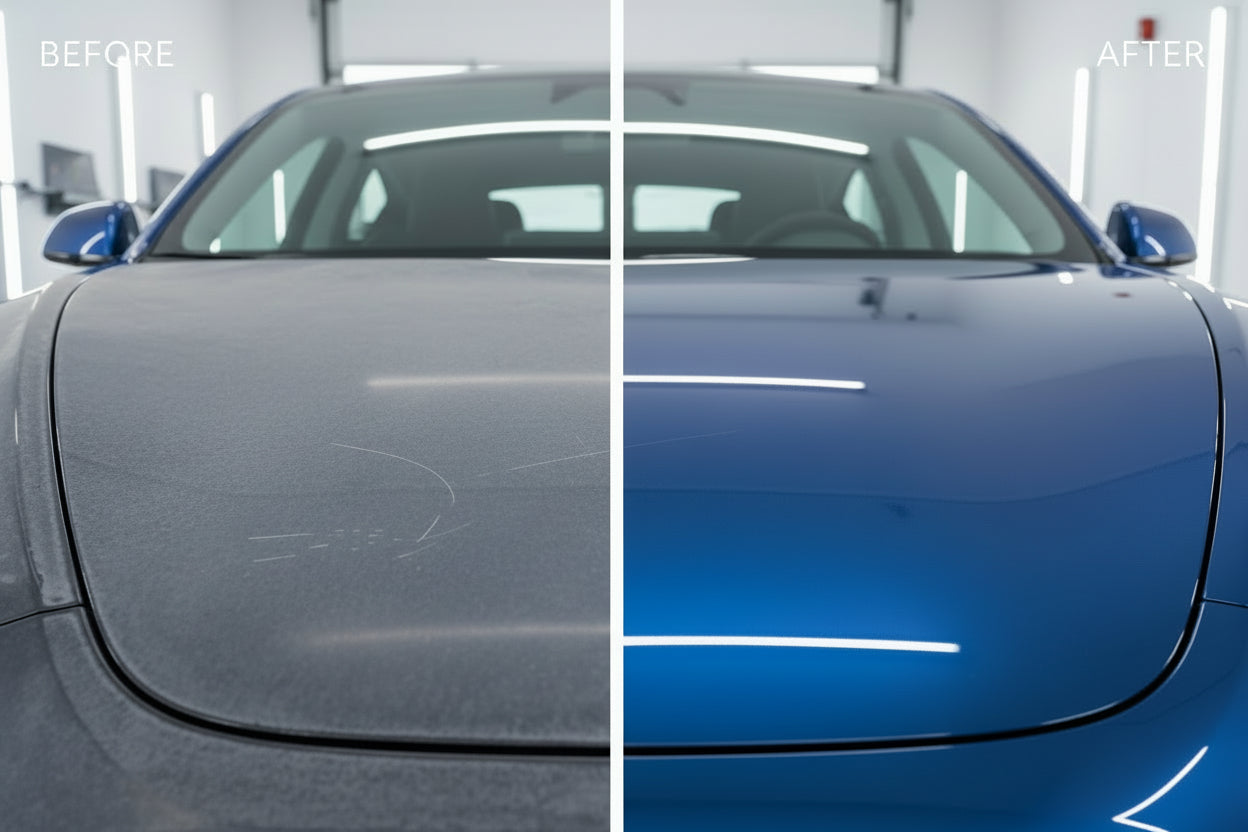 Triple Action Car Polish – Clean, Protect & Shine