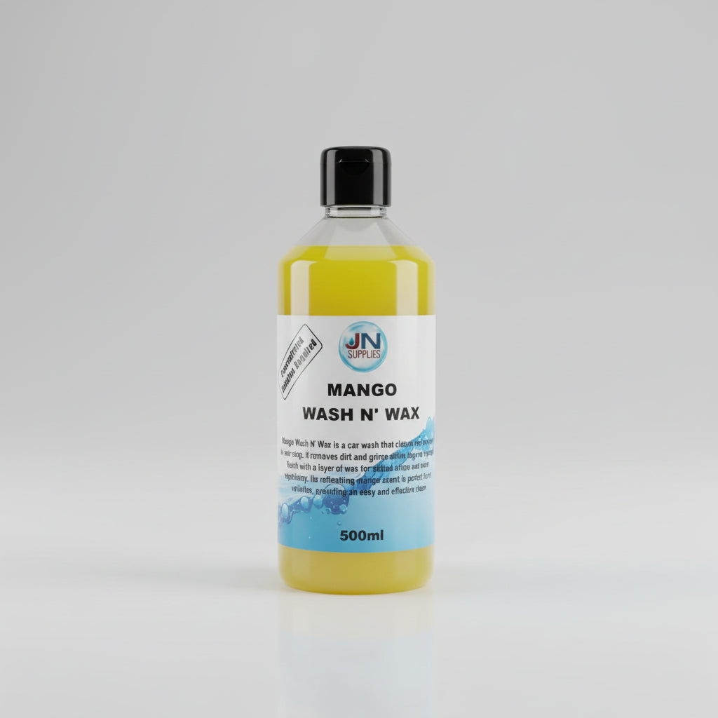 Mango Wash N Wax Car Shampoo