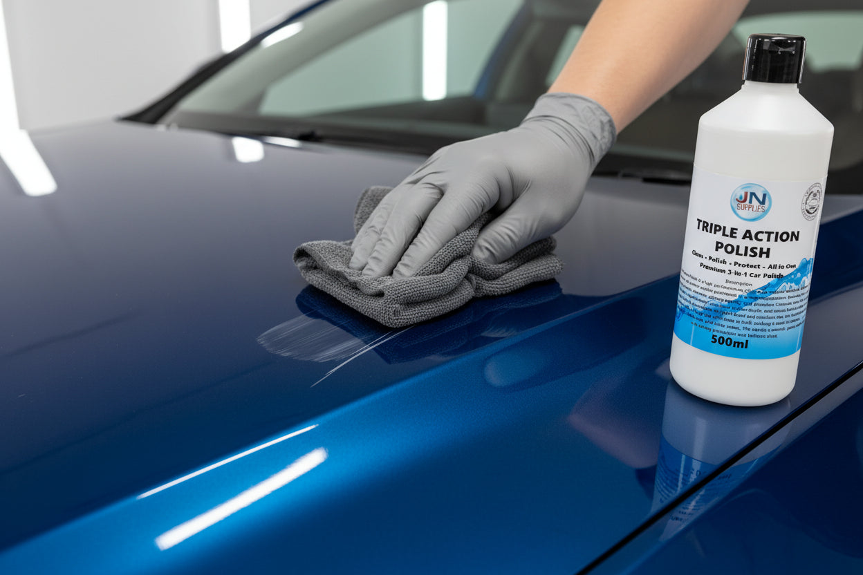 Triple Action Car Polish – Clean, Protect & Shine
