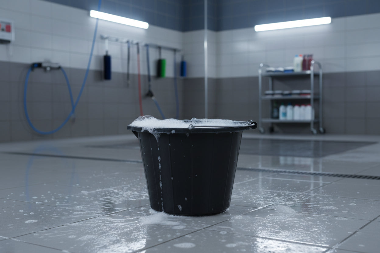 14 litres Black Bucket