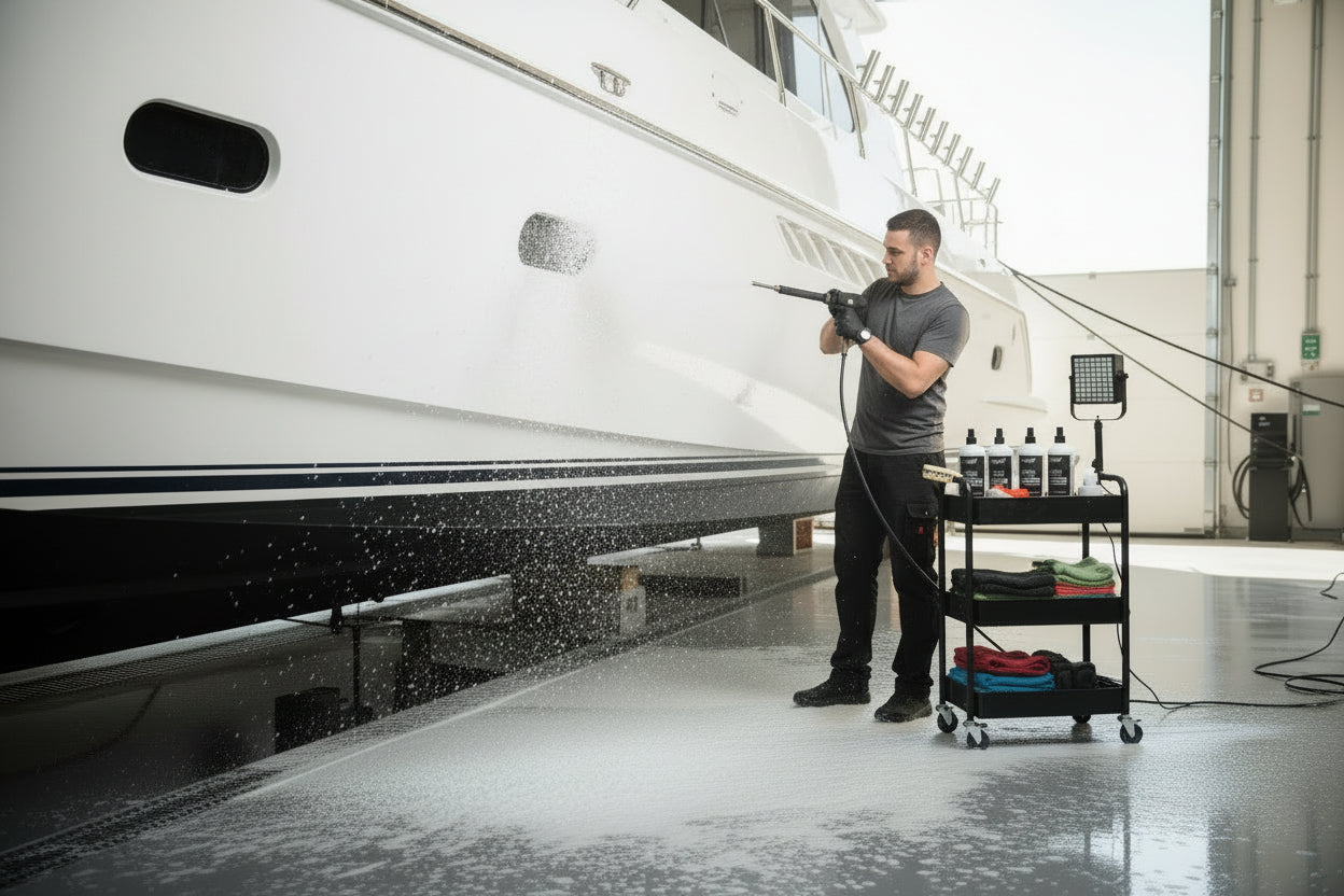 Caravan and Boat Exterior Cleaner