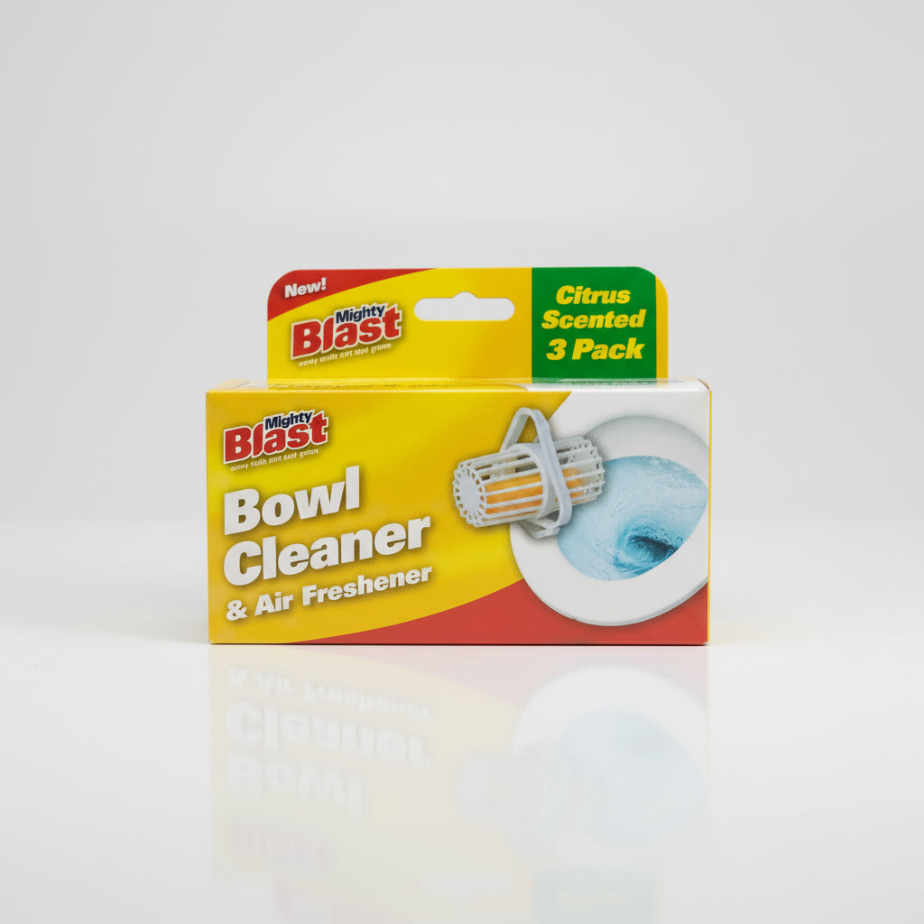 Toilet Bowl Cleaner and Air Freshener X3 Pack