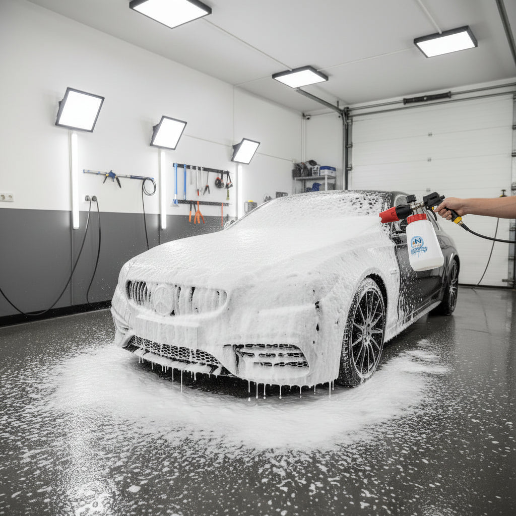 Snow Foam Cannon Brass Core With Aluminium-Plated Body Quick Release