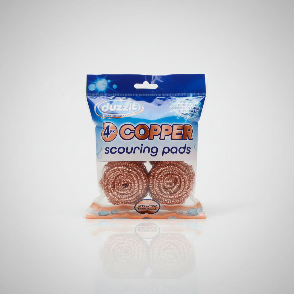 Copper Scouring Pads 4pk
