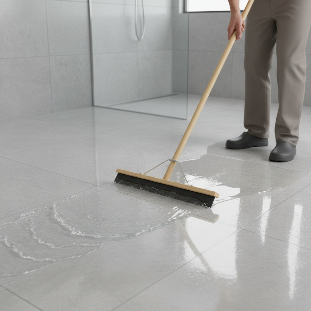 Wooden Floor Squeegee/Wiper 24"