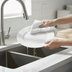 Sta-Brite Dish Cloths 4 Pack White