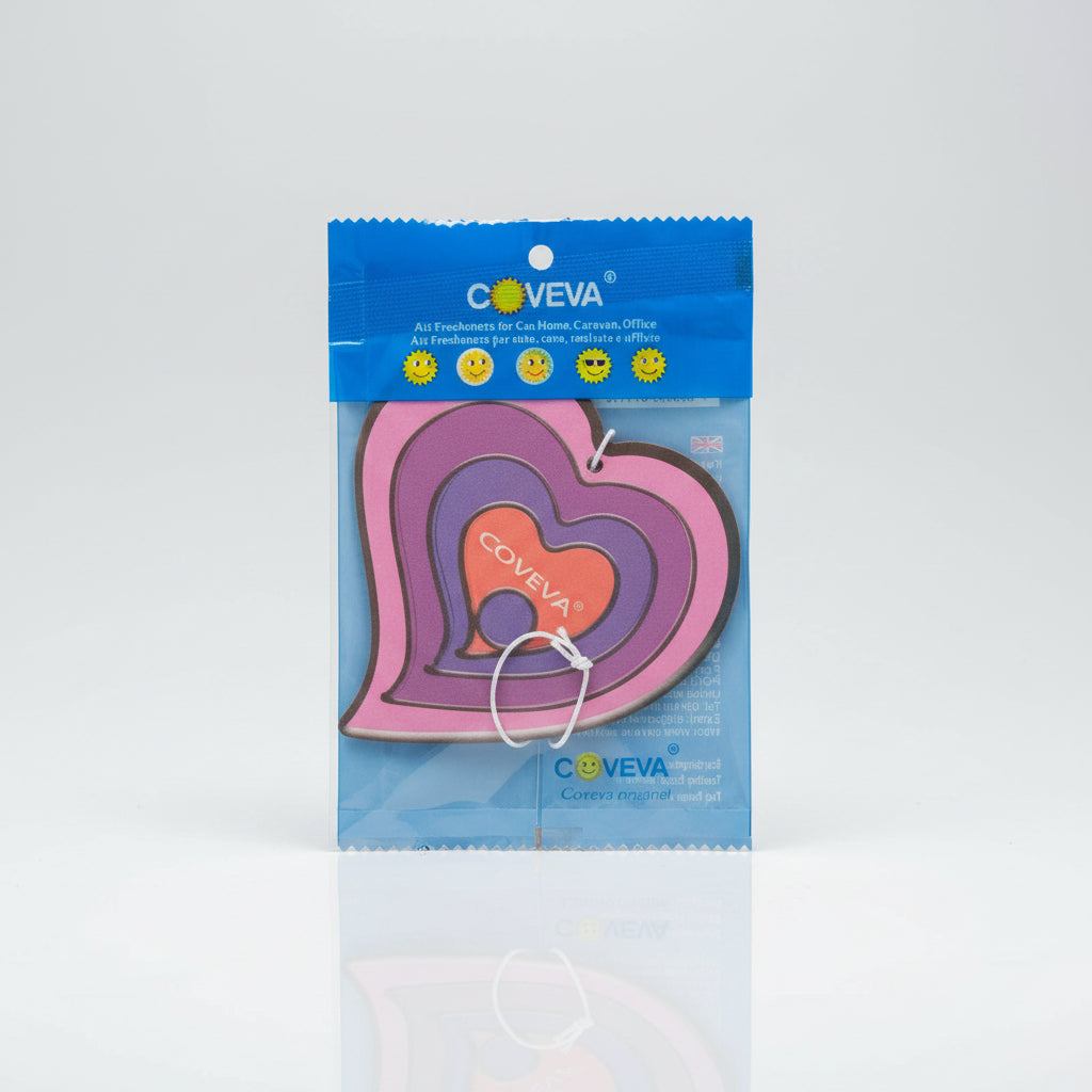 Hanging Air Fresheners 3D Heart Design Long Lasting Scent