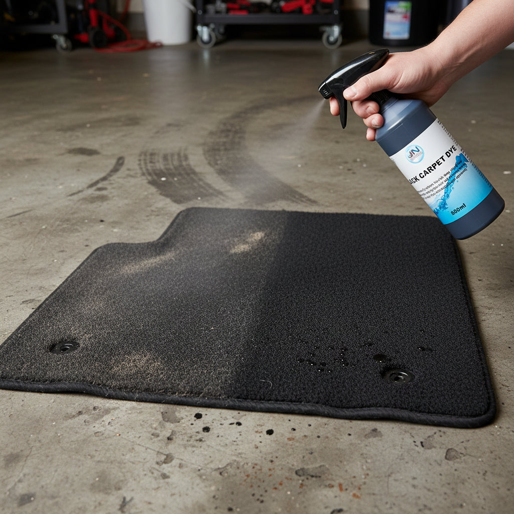 Black Carpet Dye Dark Night