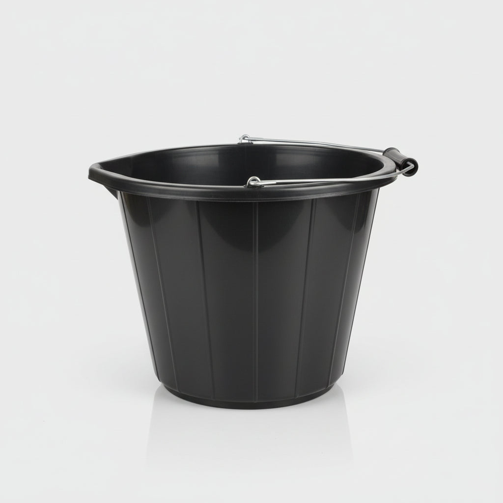 14 litres Black Bucket