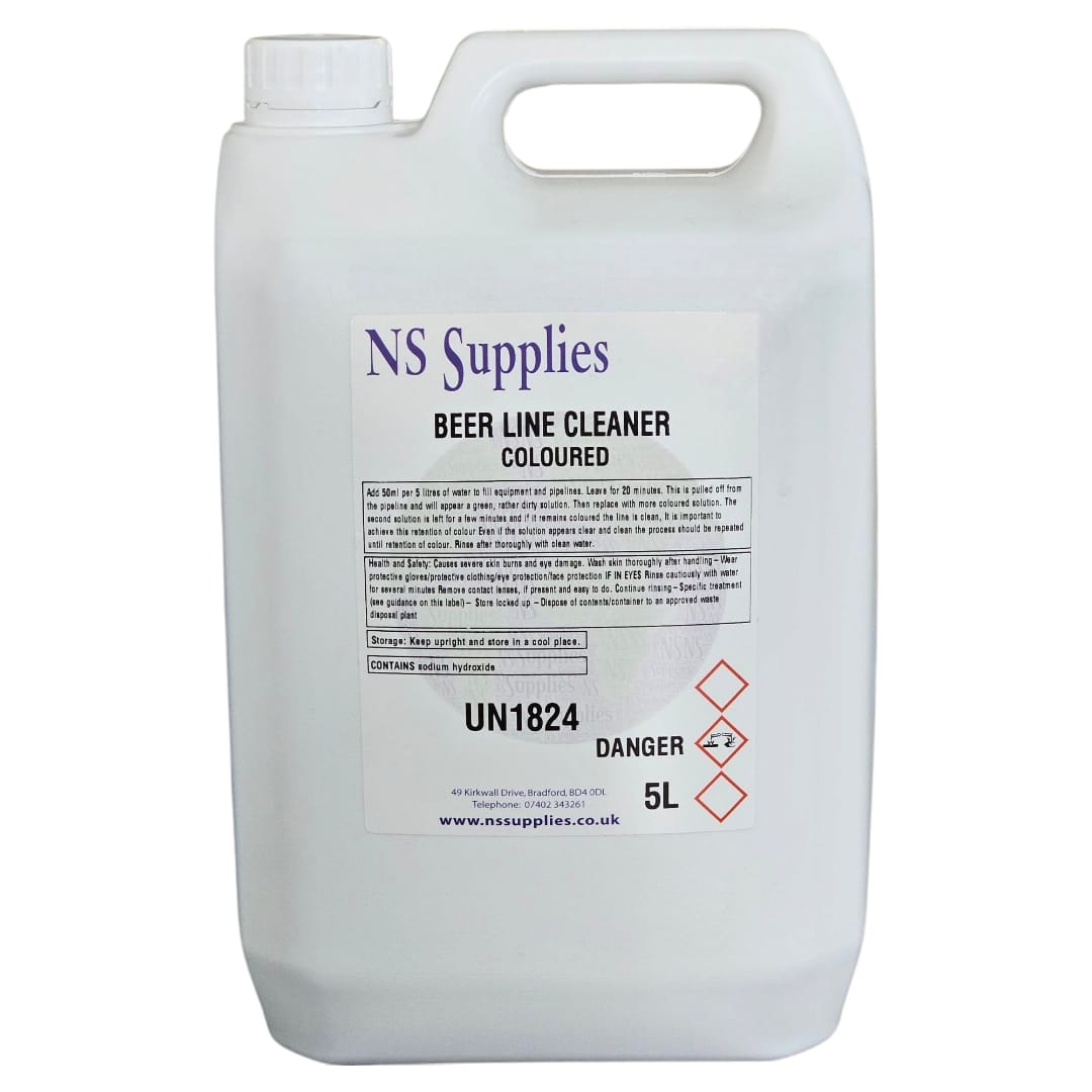 Beer Line Cleaner Coloured