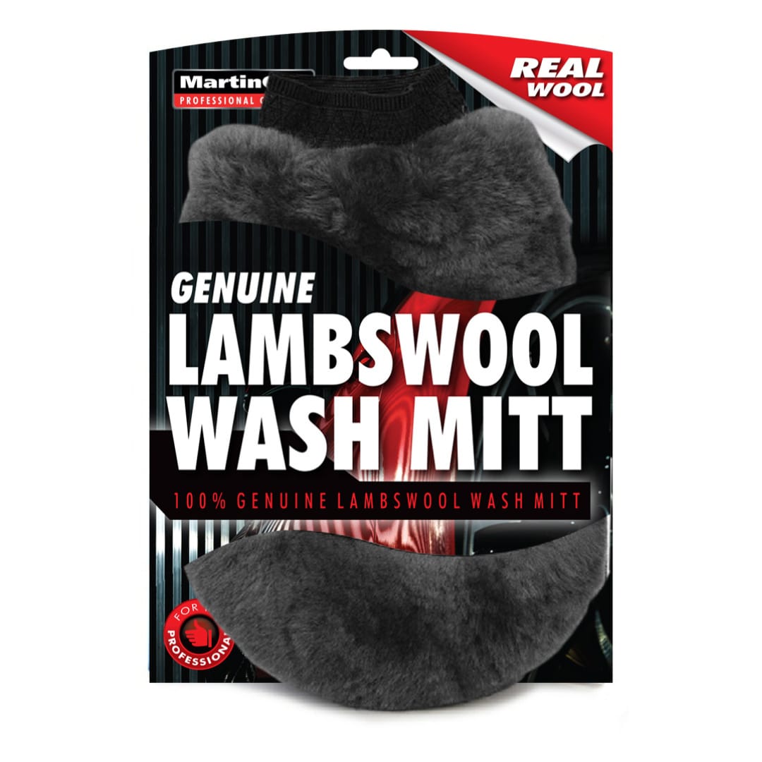 Genuine Lambswool Wash Mitt - Martin Cox